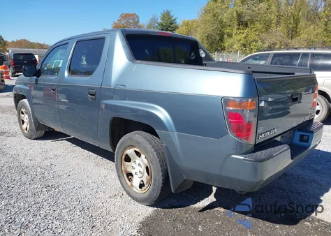 2007 Honda Ridgeline Rt from USA, damaged, VIN 2HJYK16277H547716